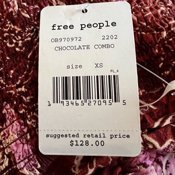 𝅺free PEOPLE Chocolate Combo jumpsuit. Size XS - Picture 3 of 7